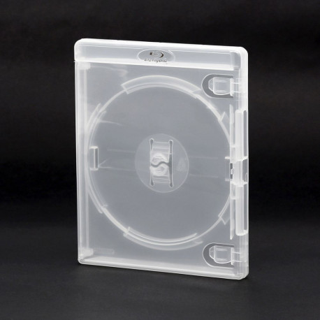 BLU-RAY AMARAY BOX 14MM 1 DISC CLEAR WITH CLIP