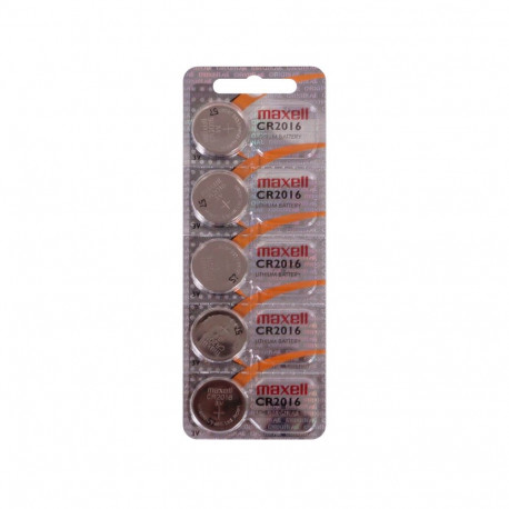 MAXELL BATTERY CR2016 BLISTER*5