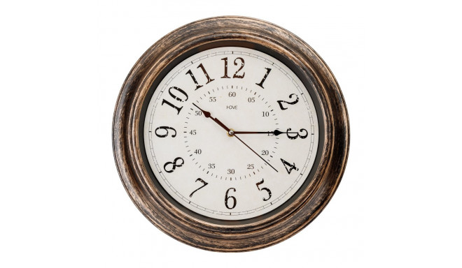 PLATINET ROUND WALL CLOCK RETRO SPELL silent mechanism [45956]