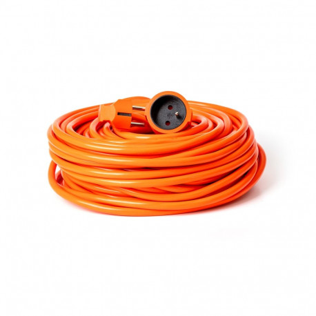 OMEGA 1-SOCKET EXTENSION CORD 30M 16A FRENCH PLUG [46089]
