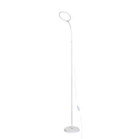 PLATINET 2IN1 DESK/FLOOR LAMP SCOPE 10W 87 LED 500 LM WITH ADAPTER WHITE [46027]