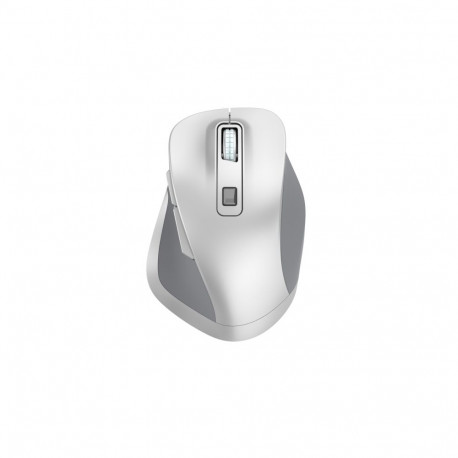 OMEGA MOUSE WIRELESS SILENT RECHARGEABLE 800-2400DPI PEARL WHITE [46048]