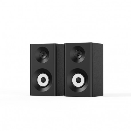 OMEGA SPEAKERS STEREO 2.0 6W RMS USB 3.5 mm Audio Black Tower [46151]