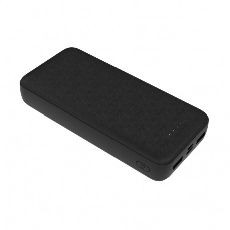 PLATINET POWER BANK SET 20000 mAh + 20W PD CHARGER + 1M CABLE BLACK [46219]