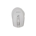 OMEGA MOUSE WIRELESS SILENT RECHARGEABLE TYPE C WHITE [46036]