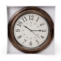 PLATINET ROUND WALL CLOCK RETRO SPELL silent mechanism [45956]
