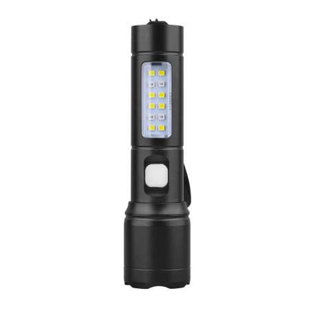 PLATINET FLASHLIGHT 5W DUAL 400LM ZOOM 50M [46258]