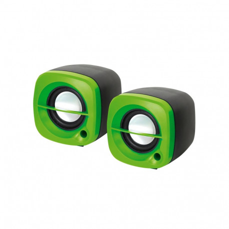 OMEGA SPEAKERS 2.0 OG-15 6W GREEN USB [43042]