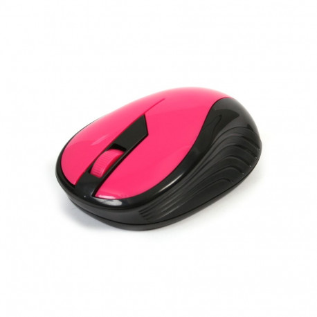 MOUSE OMEGA OM-415 WIRELESS 2,4GHz 1000DPI PINK/BLACK NANO USB RECEIVER [542207]