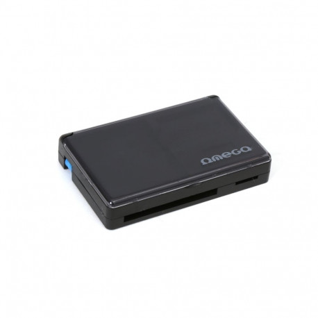 OMEGA CARD READER microSDHC/SDHC/SDXC/CF USB 3.0 + BOX [42848]
