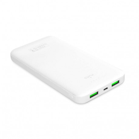 Puro Elektrik Powerbank Puro White 10000mAh 12W 2xUSB-A + USB-C - white