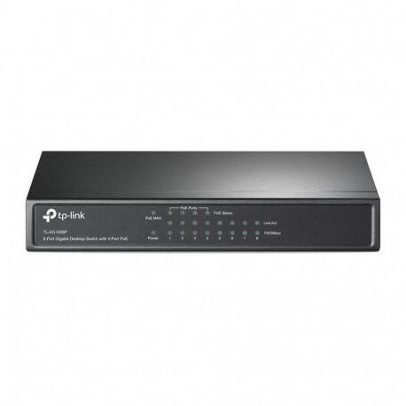 TP-Link NET SWITCH 8PORT 10/100/1000M/POE TL-SG1008P