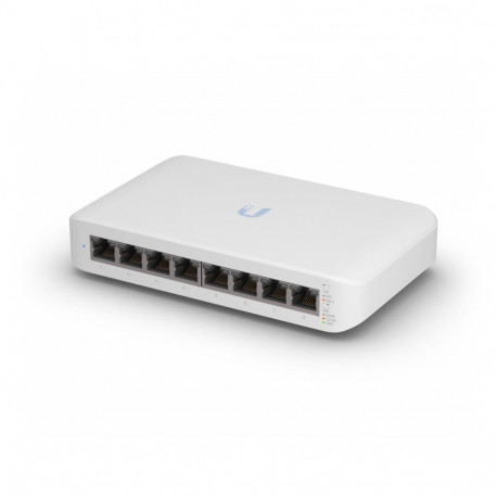 UBIQUITI Switch||Lite 8 PoE|Type L2|Desktop/pedestal|8x10Base-T / 100Base-TX / 1000Base-T|PoE+ ports