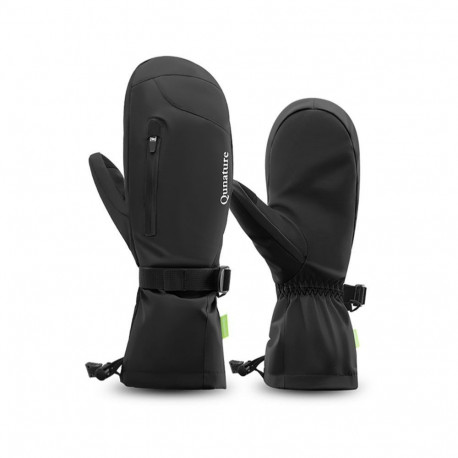Qunature Qunature Full Length Ski Gloves Size M - Black