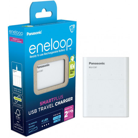 Panasonic eneloop charger BQ-CC87USB (opened package)