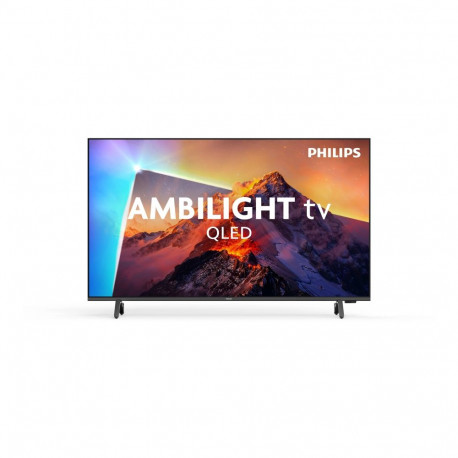 Philips teler 50PQS8611/12 50" 4K QLED Ambilight Smart TV TITAN OS UHD, must