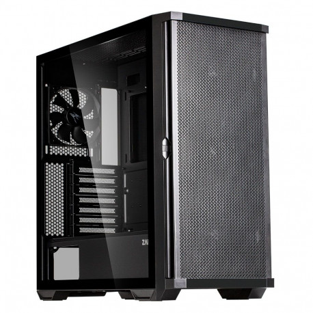 Zalman Z10, ATX Mid Tower PC Case, 4  x 120mm Fans, Black