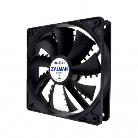 Zalman ZM-F1 Plus(SF), 80mm, EBR Bearing, 2000RPM, Black