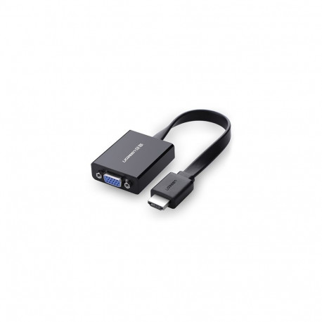 Display Adapter - UGREEN 40248 VGA to HDMI Adapter with Micro-USB Black