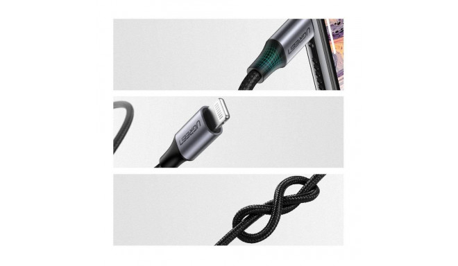 Audio Cable - UGREEN 70509 1 m Silver