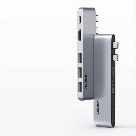 USB Docking Station - UGREEN 60559 USB-C Dock Silver