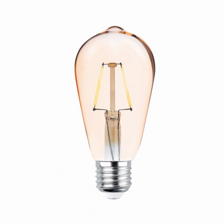 Żarówka led filament e27 st64 4w 230v 2200k 400lm cog złota forever light