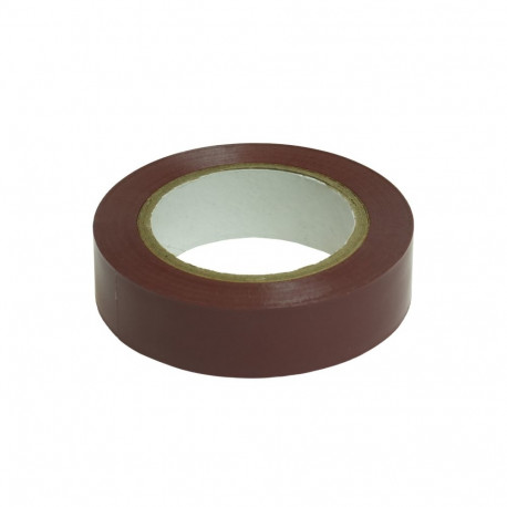 Taśma izolacyjna brązowa pvc 19mm/20m