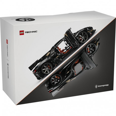 Klocki technic 42232 koenigsegg sadairs spear megacar