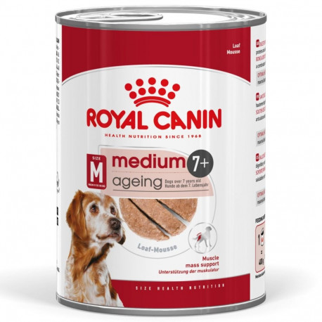 Royal Canin Medium Ageing patee märgtoit koertele 410g