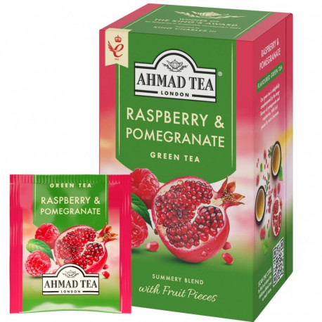 Ahmad raspberry-pomegranate tea 20 bags per pack