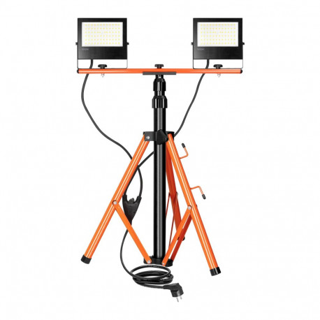 NIVALIS LED-prožektorite komplekt 2×50W statiivi ja juhtmega