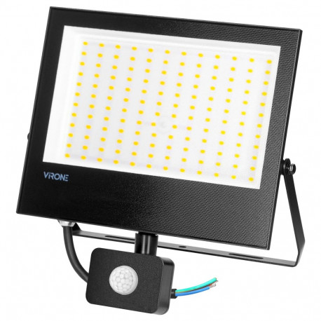 NIVALIS LED-prožektor PIR-anduriga 100W, 8000lm, IP44, 4000K