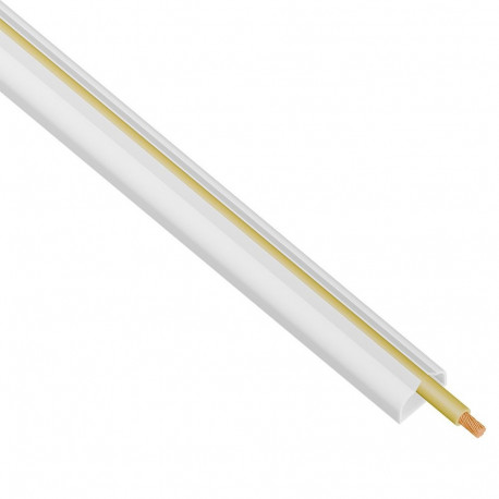 PVC-liist 1010 kiireks paigalduseks isekleepuva teibiga 2m