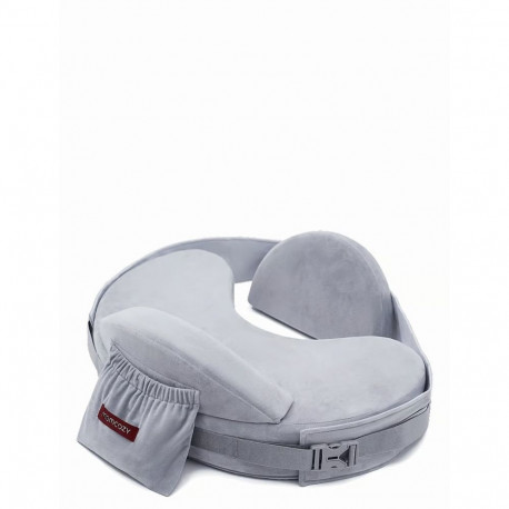 Pregnancy Pillow - Momcozy Exclusive Memory Foam Grey