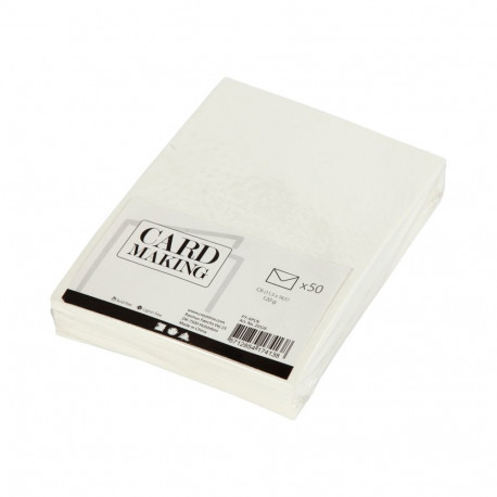 Focus Envelope 114x162 Raw White 120g 50 Pcs