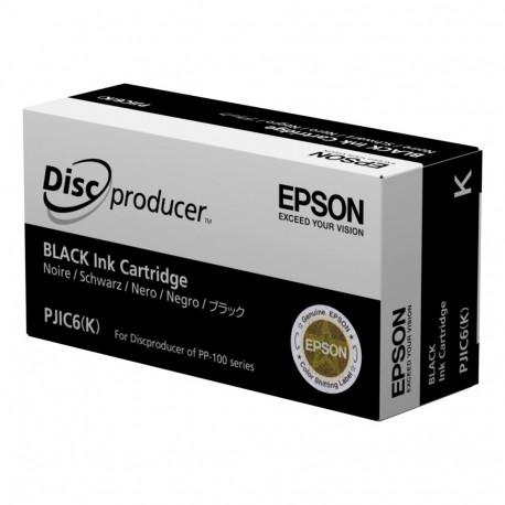 Epson Discproducer Ink PJIC7(K), Black (MOQ=10)
