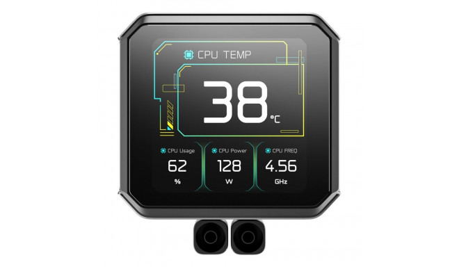 DeepCool Spartacus 360 Processor Liquid cooling kit 12 cm Black