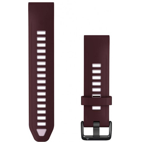 Garmin kellarihm QuickFit 20mm fenix 9 Pro, dark cherry/dust rose