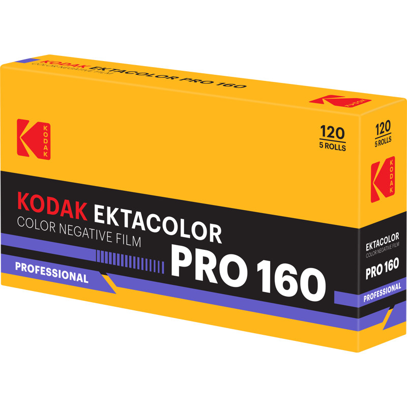Kodak Eastman film Ektacolor Pro 160-120x5