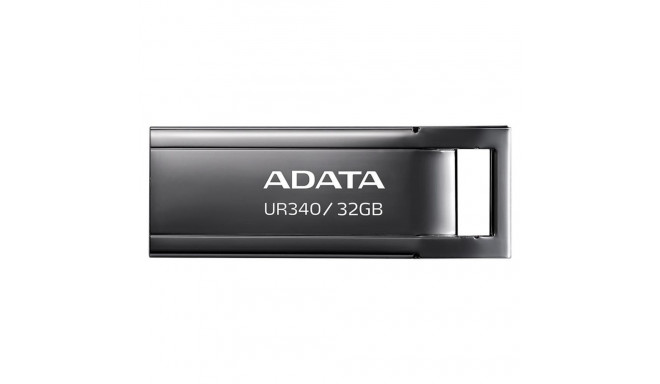 ADATA MEMORY DRIVE FLASH USB3.2 32GB/BLACK AROY-UR340-32GBK