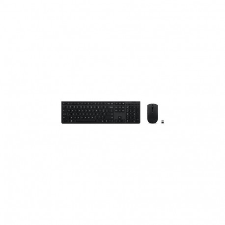 Lenovo 4X31R64323 keyboard Mouse included Office RF Wireless + Bluetooth Danish Black