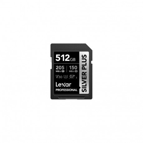 Lexar Professional SILVER PLUS 512 GB SDXC UHS-I