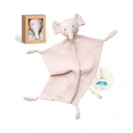 Baby Comforter - Momcozy Pink Elephant 280 × 280 × 80 mm 120 g Pink