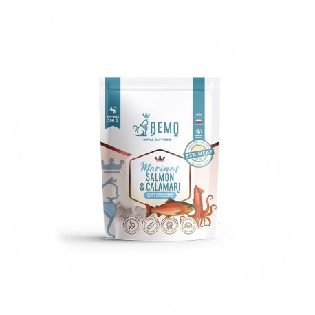 BEMO Cat Marines Salmon & Calamari - dry cat food - 500g