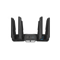 ASUS ROG Rapture GT-BE98 wireless router 10 Gigabit Ethernet Quad-band (2.4 GHz / 5 GHz-1 / 5 GHz-2 