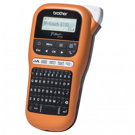 Brother etikettprinter PT-E110 termosiirde 180x180DPI 20mm/sec HGe/TZe QWERTY
