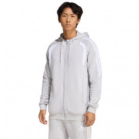 Adidas meeste kapuutsiga pusa Tiro 26 League KF3319 L täislukuga, hall