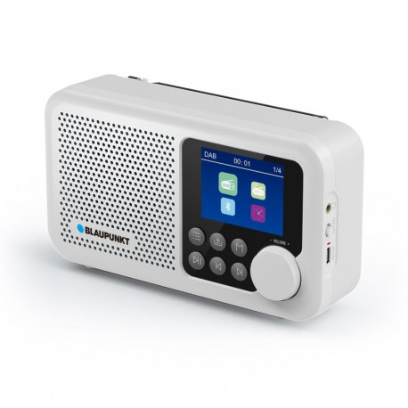 Audio Equipment - Blaupunkt DR8WH Portable Radio Bluetooth DAB+ White