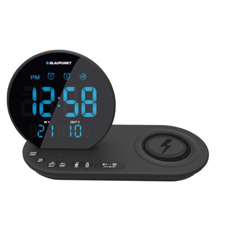 Alarm Clock - Blaupunkt Cr85bk Digital Alarm Clock Black