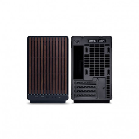 Computer Case - LIAN LI DAN A3 Wood Edition Black Bronze